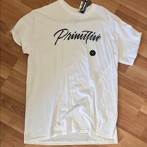 Primitive White Short Sleeve Tee